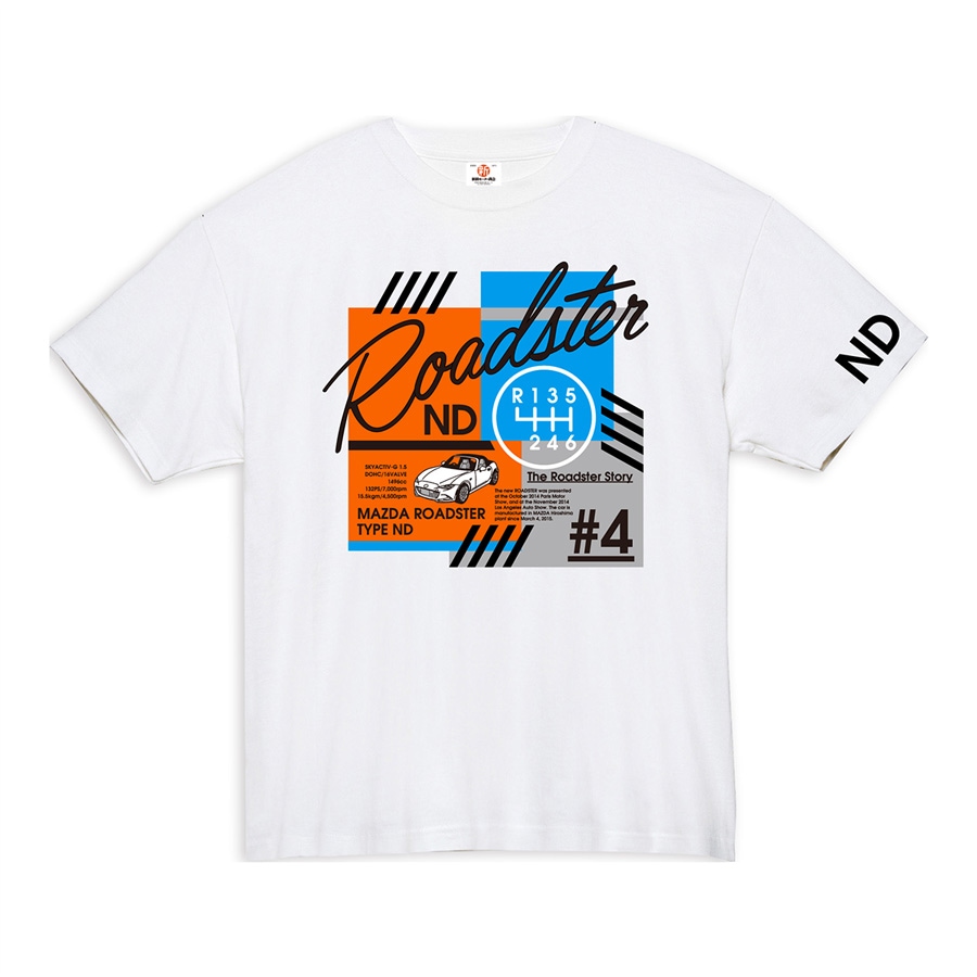 The Roadster Story #4 ND Graphics POP T-shirts/ロードスター 