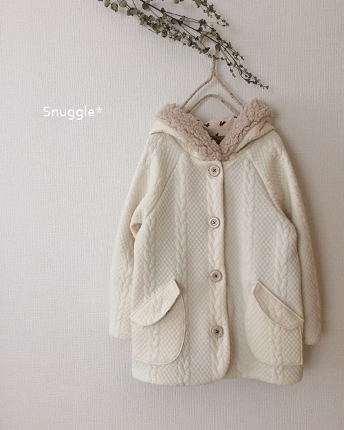 縄編み柄キルトニット バニラ | 全てのアイテム | オリジナルニット  