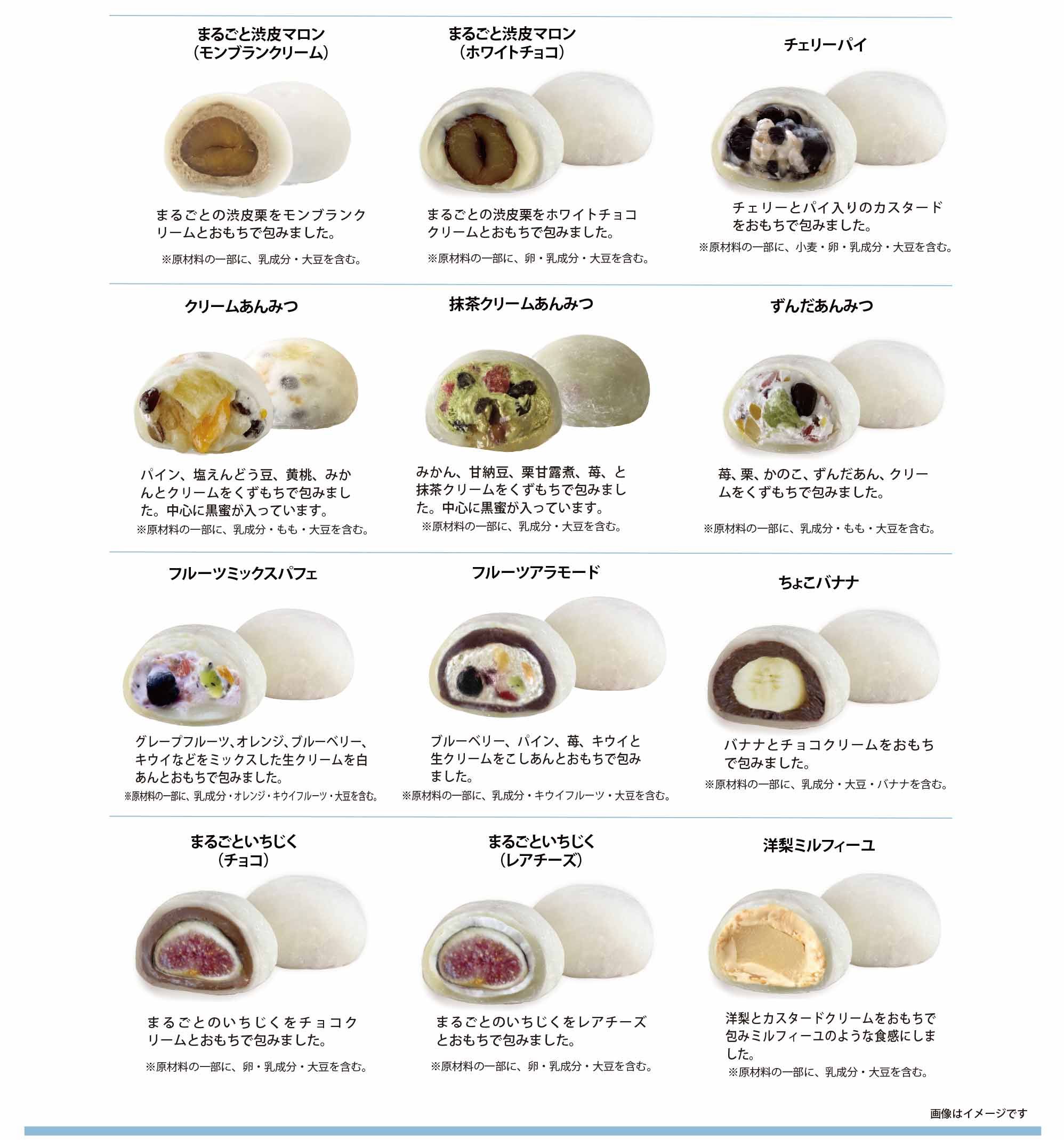 メロジョイ大福シリーズ リニューアル版 メロジョイの大福シリーズ種類 | TikTok