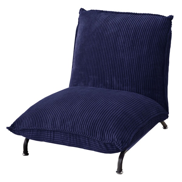 コーデュロイ生地のリラックスラウンジチェア | laxe | インテリア