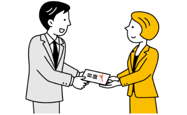 イベント当日、当選者へ渡す