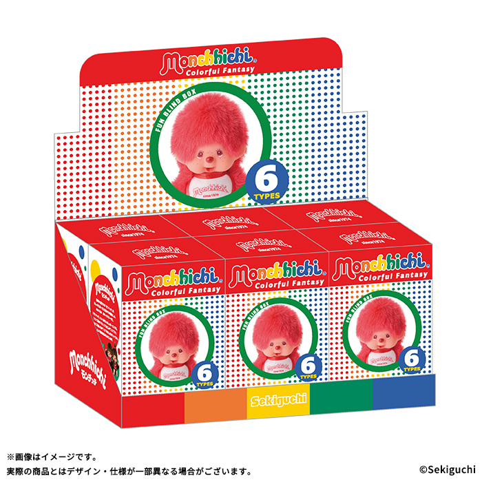 ��ͽ��� ��8/7��ʹ�ȯ��ͽ��ۡ�6�����ꥳ��ץ꡼��BOX�� Monchhichi Colorful Fantasy