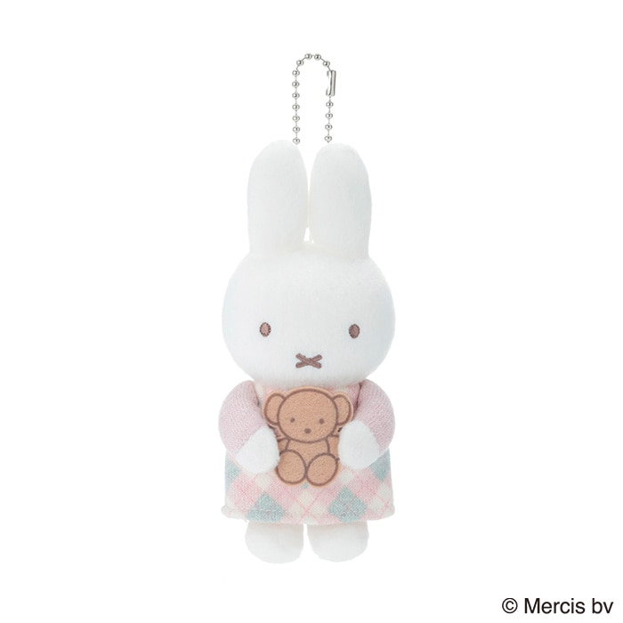 MIFFY CHECK マスコットキーチェーン|【ぬいぐるみのセキグチ