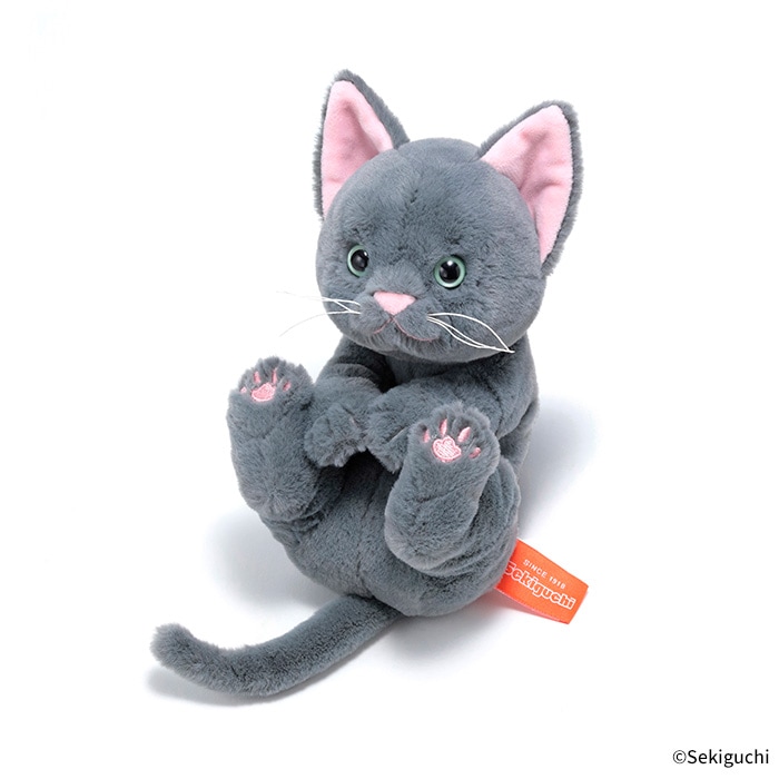 予約】 ころりんぬいぐるみ ねこ ろしあん|【ぬいぐるみのセキグチ