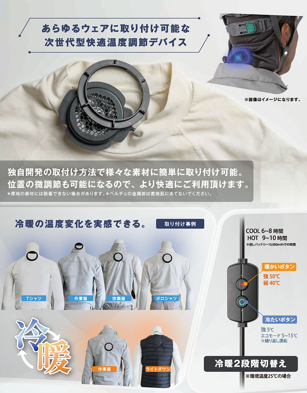 アトリエケー どこでもペルチェ PE-001＜冷暖切り替え可能 次世代型