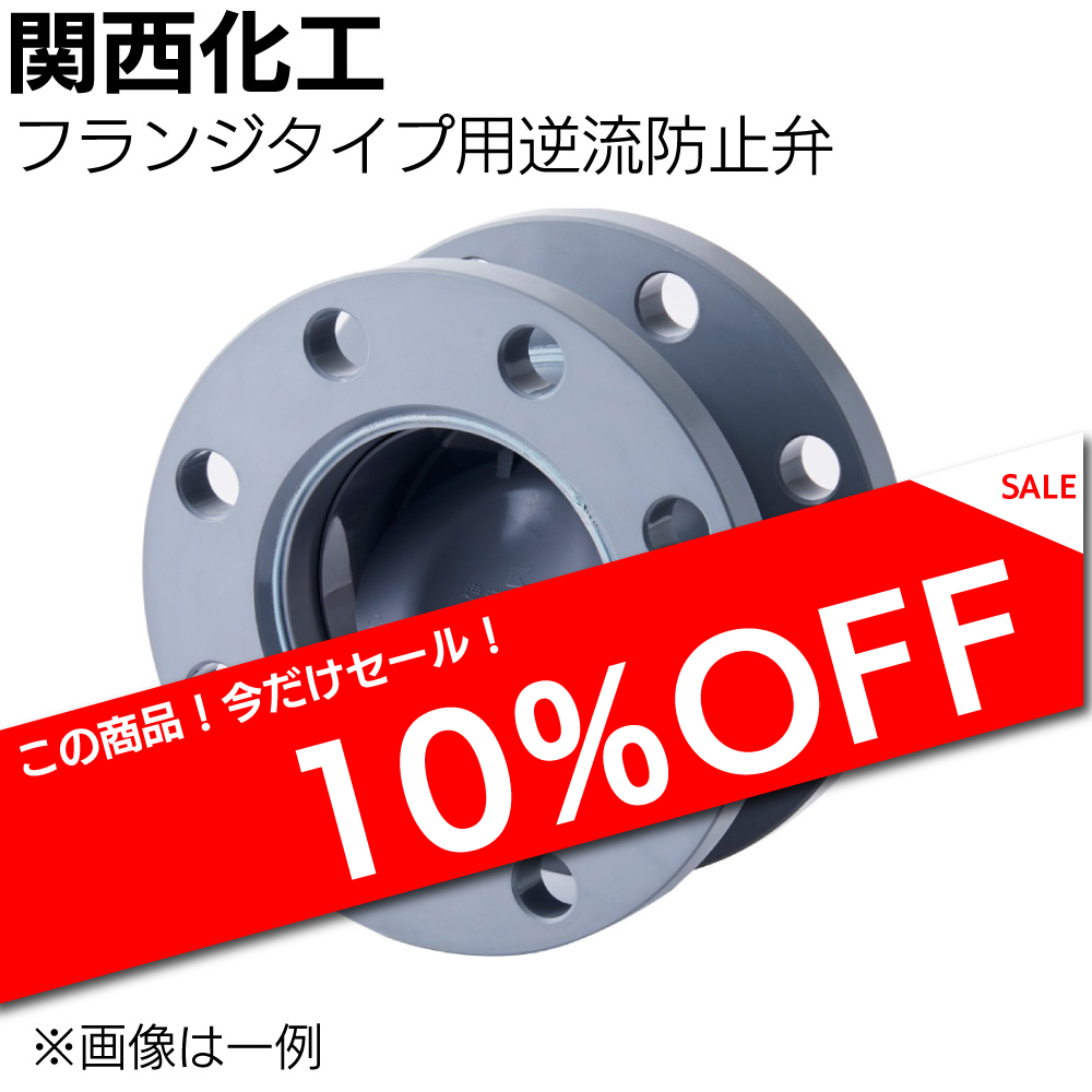 フランジタイプ用逆流防止弁