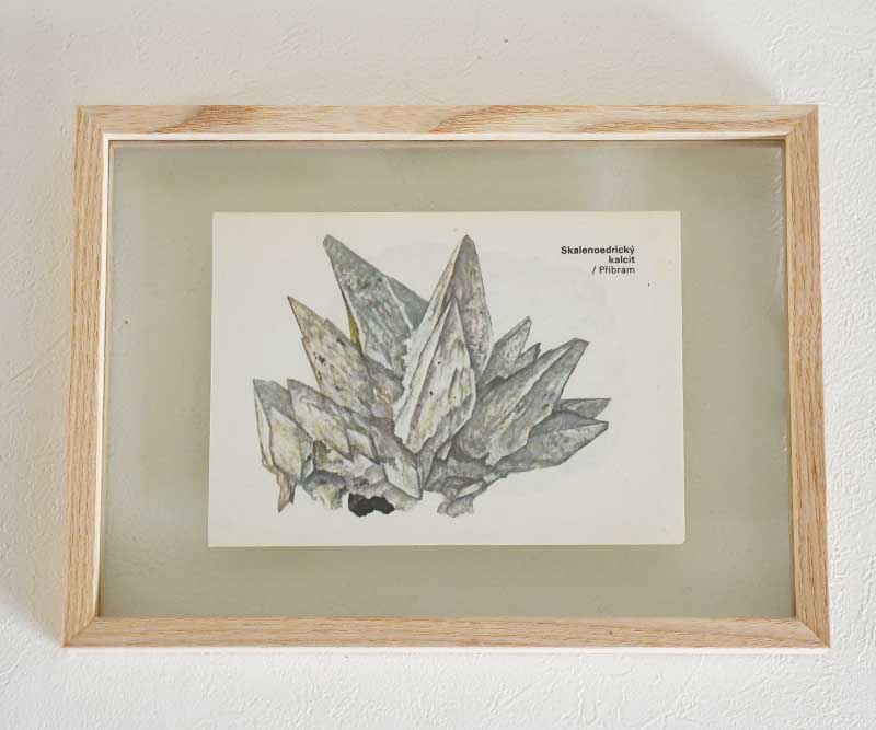 フォトフレーム鉱物図鑑・方解石 -No.353-