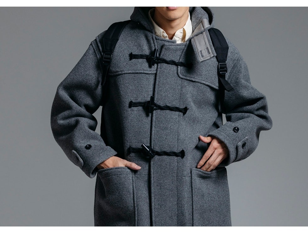 30％OFF SALE セール】LENO リノ DUFFLE COAT ダッフルコート ウール