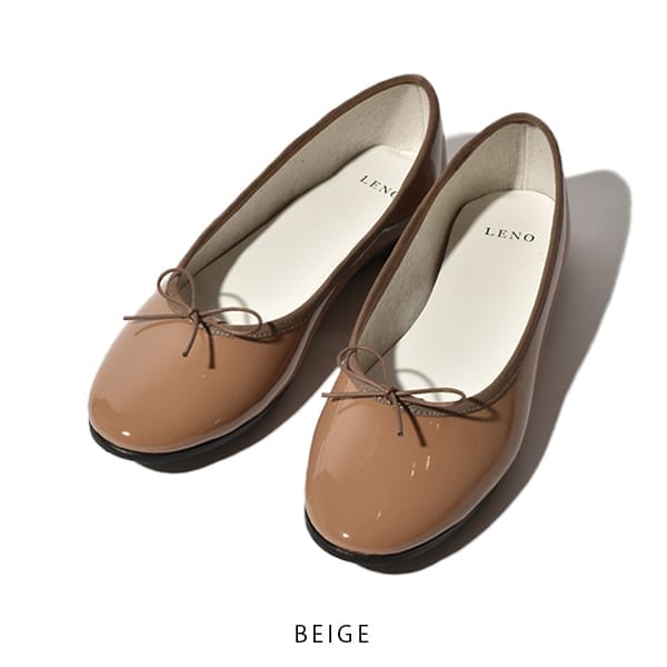 30％OFF SALE セール】LENO リノ BALLET SHOES PATENT バレエシューズ