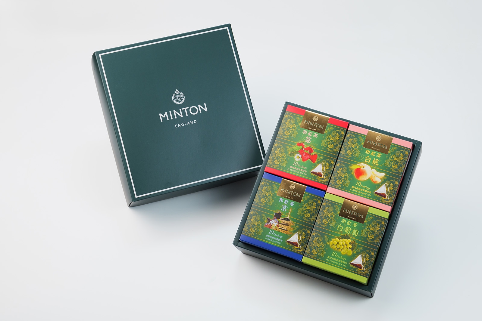 MINTON(ミントン) <ティーバッグ>和紅茶 4箱ギフトセット