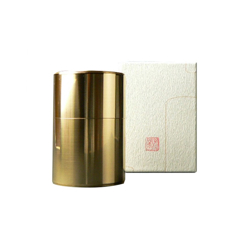 茶缶「開化堂 真鍮茶筒 100g」