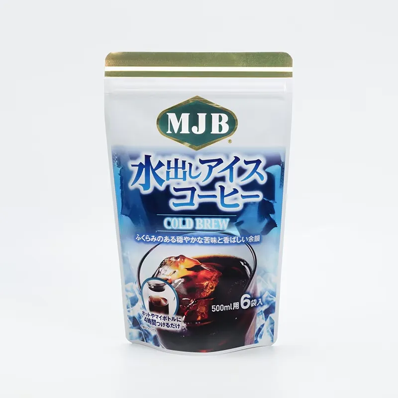 MJB(エムジェービー) 水出しアイスコーヒー [18g×6袋]の商品画像