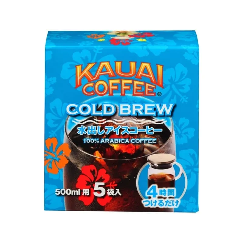 KAUAI　COFFEE(カウアイコーヒー) コールドブリュー [18g×5p]の商品画像