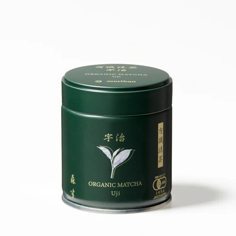 森半 <有機抹茶> 宇治 [30g缶入り]の商品画像