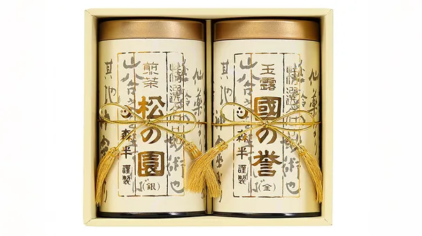 森半 <宇治> 名品銘茶詰め合わせ(国松 100R)の商品画像