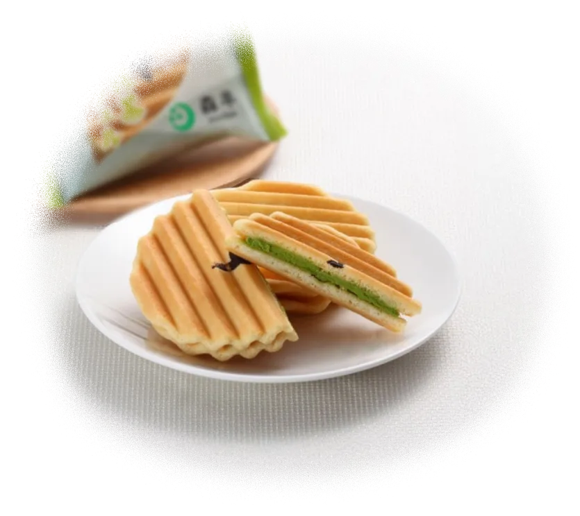 抹茶ヴァッフェル