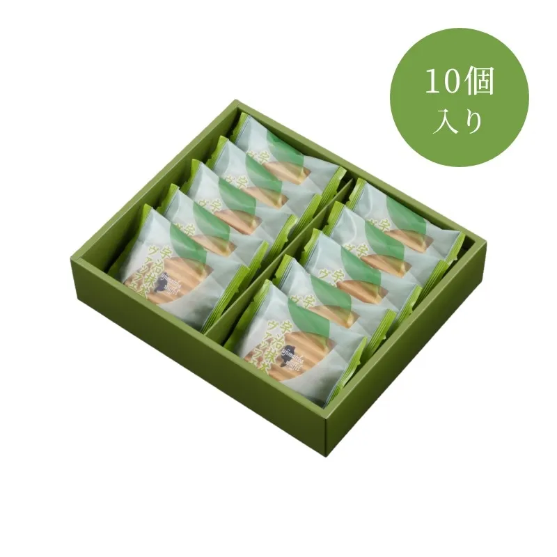 森半 クリームサンド 抹茶ヴァッフェル詰合せ [10個入り]