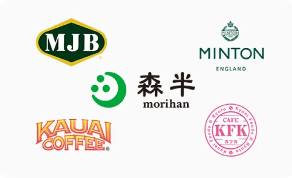 5ブランドの商品展開