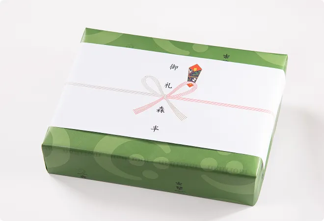 熨斗をつけた包装の参考例