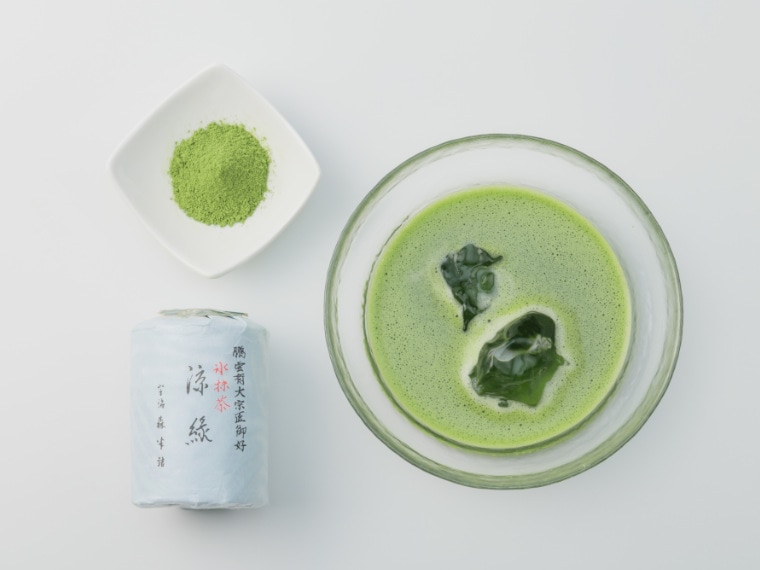森半 鵬雲斎大宗匠御好 氷抹茶 涼緑(すずみどり) [30g缶入り] | 抹茶