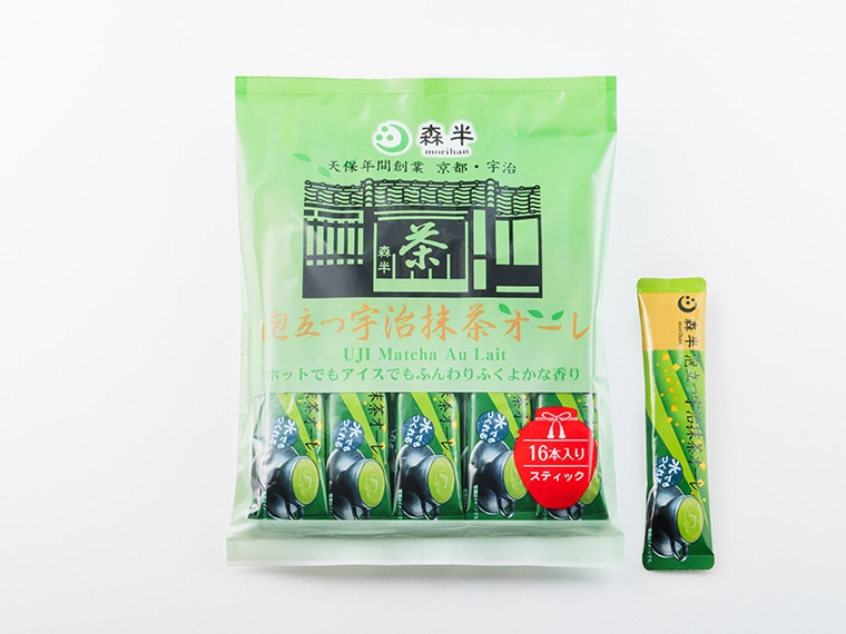 酵素生食 Virgea 抹茶フレーバー 60袋入り 森半 <スティック>泡立つ抹茶オーレ [16本入り] | 敬老の日ギフト特集