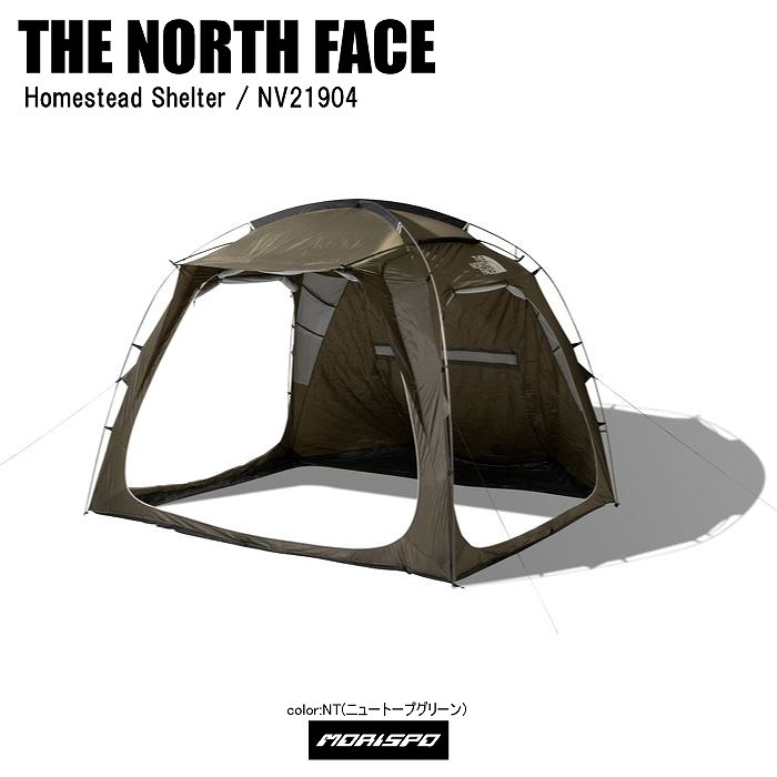 The North Face ノースフェイス テント Homestead Shelter ホームステッドシェルター Nv ｎグリーン キャンプアウトドア用品 モリヤマスポーツ公式オンラインストア