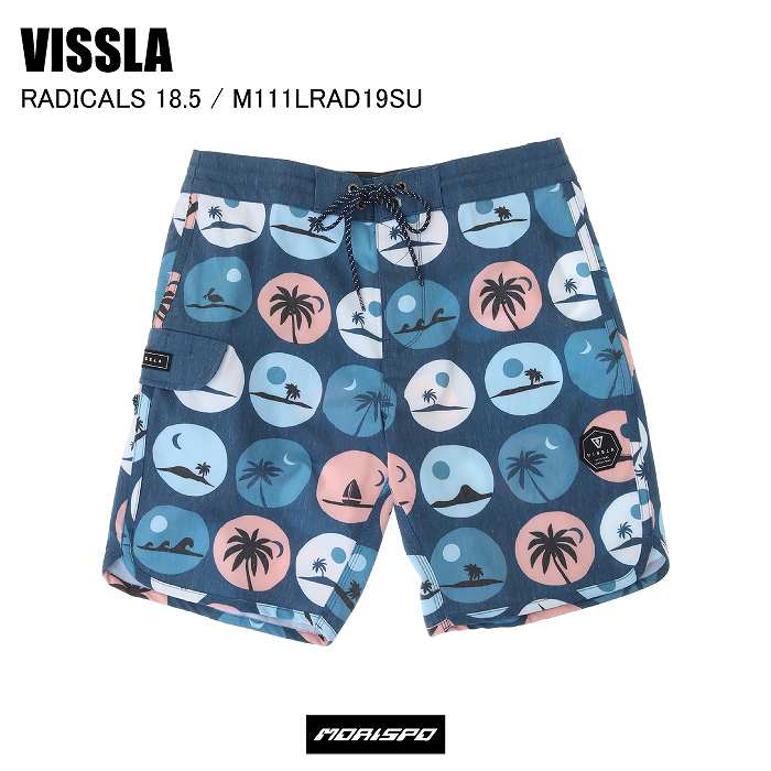 VISSLA ヴィスラ 水着 ボードショーツ RADICALS 18.5 ラディカルズ
