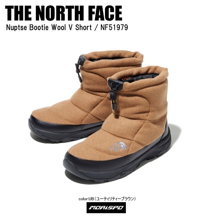 The North Face ノースフェイス スノーブーツ Nuptse Bootie Wool V Short ヌプシブーティーウールvショート Nf ユーティリティーブラウン アクセサリー ウインター小物 スノーブーツ スノトレ ブランド１ スノーブーツ The North Face ノースフェイス