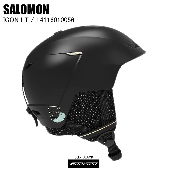 Salomon サロモン Icon Lt アイコンlt L ブラック スキー スノーボード レディースヘルメット スノーヘルメット安全 アクセサリー ウインター小物 ヘルメット モリヤマスポーツ公式オンラインストア