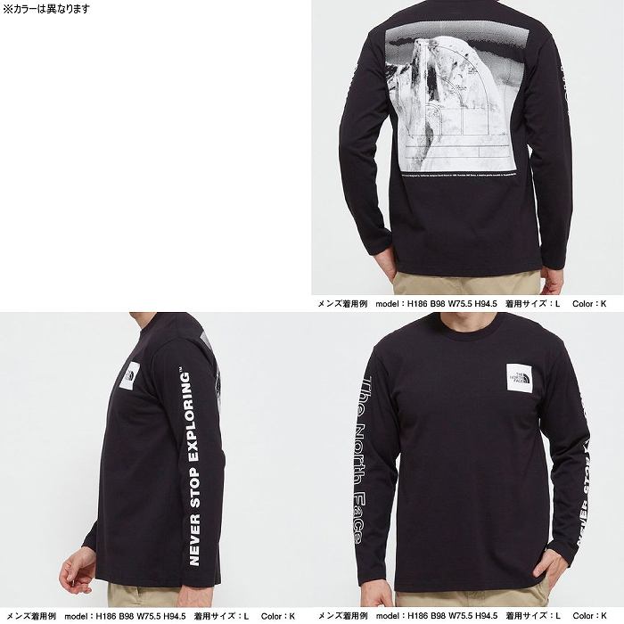 THE NORTH FACE ノースフェイス L/S Sleeve Graphic Tee グラフィック ...