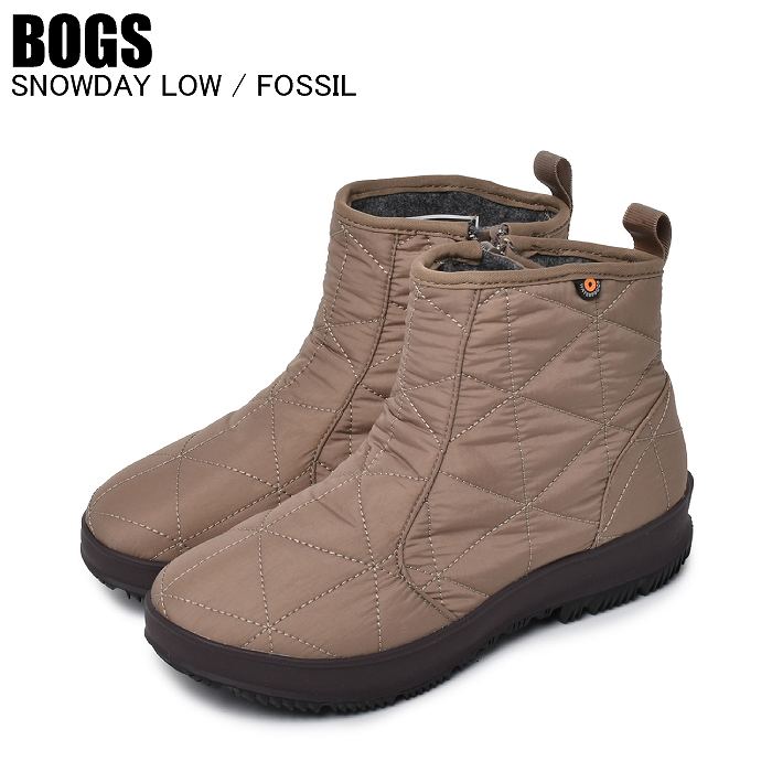 BOGS ボグス 13101607 SNOWDAY LOW FOSSIL フォシル スノーブーツ ...