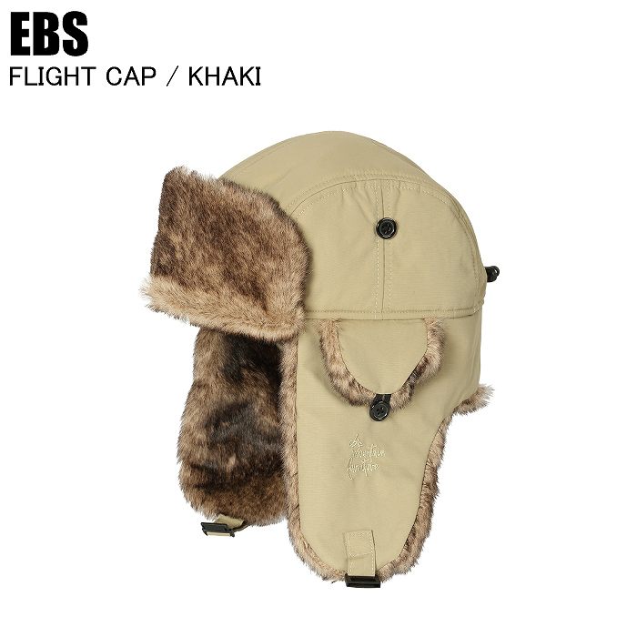 spureme フライト帽子 EBS エビス FLIGHT CAP フライトキャップ KHAKI 4400416フライト