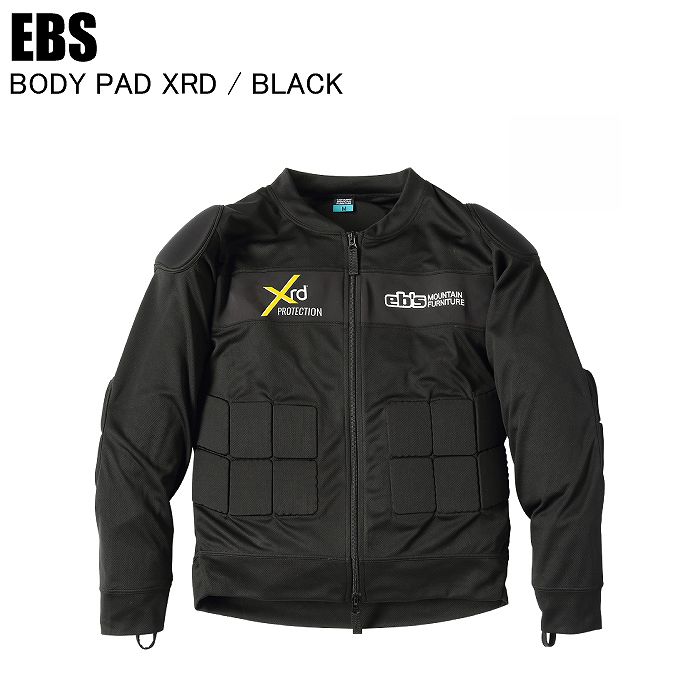 EBS エビス 4400101 BODYPAD XRD ボディパッドXRD BLACK ボディー