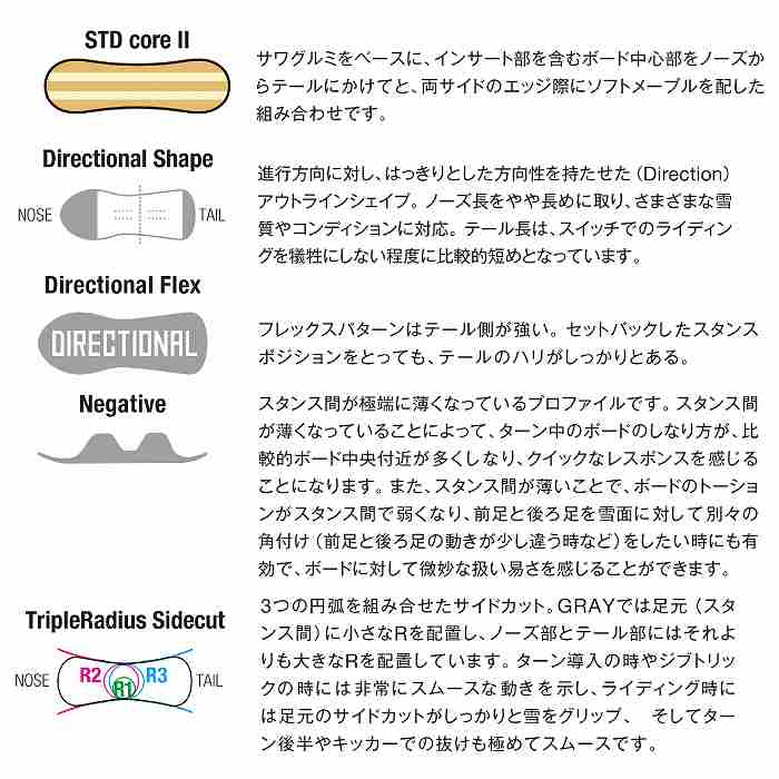 2023 GRAY グレイ DESPERADO TIC デスペラード 22-23 オールラウンド カービング ハンマーヘッド ボード板 スノーボード  | スノーボード,スノーボード板,フリースタイル | モリヤマスポーツ公式オンラインストア