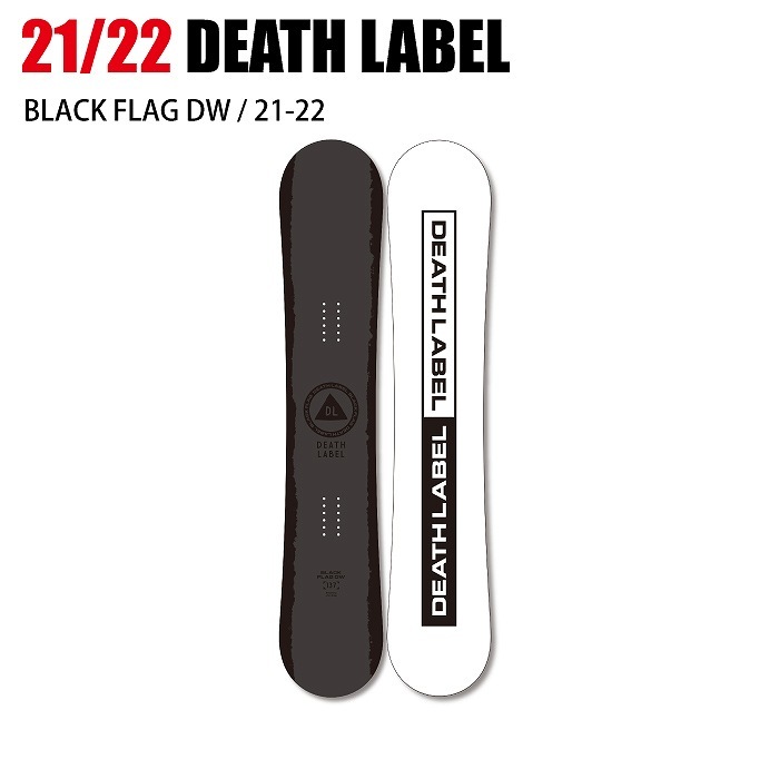 デスレーベル ブラックフラッグ 9881686146 21-22年モデル スノーボード 板 スノボ Death Label 激安大特価！