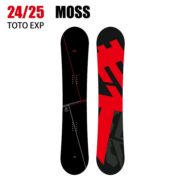 2025 MOSS モス TOTO EXP トト 24-25 ボード板 スノーボード-モリヤマスポーツ公式オンラインストア