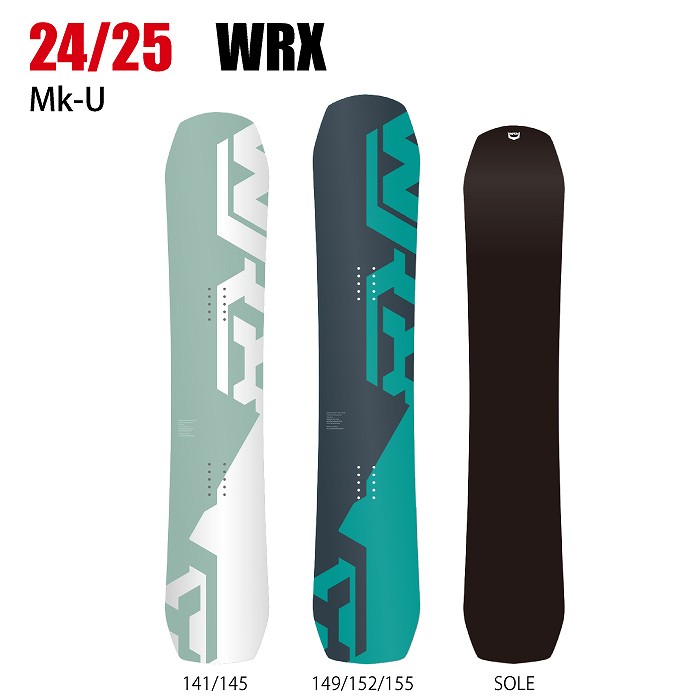 WRX MK-T 152 スノーボードデッキパッド貼ってありす