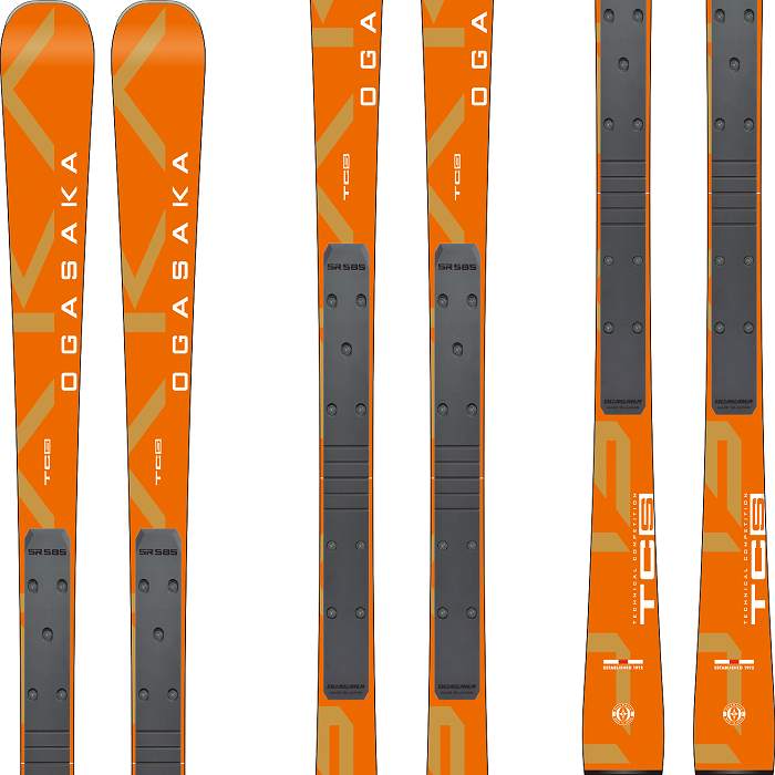 [10％ポイント還元！]オガサカ スキー板 2025 OGASAKA TC-S + SR585 ティーシー TC 板単品 プレート付  24-25-モリヤマスポーツ公式オンラインストア