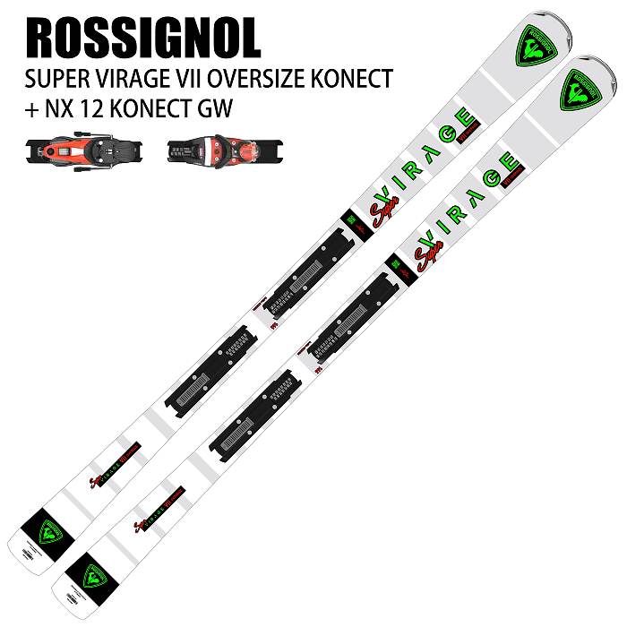 ロシニョール スキー板 2025 ROSSIGNOL SUPER VIRAGE VII OVERSIZE KNT + NX 12 KNT GW  スーパーヴィラージュ ビンディングセット 24-25 | スキー,スキー板,NEWオールラウンド・基礎デモ・レース,ROSSIGNOL（ロシニョール）  | モリヤマスポーツ公式オンラインストア