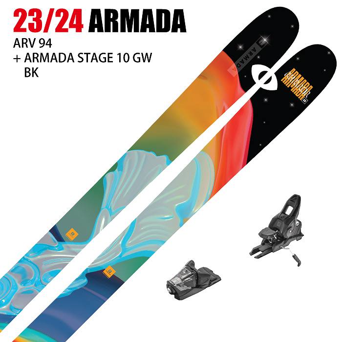 スキー2点セット]アルマダ スキー板 2024 ARMADA ARV 94 + 24 ARMADA