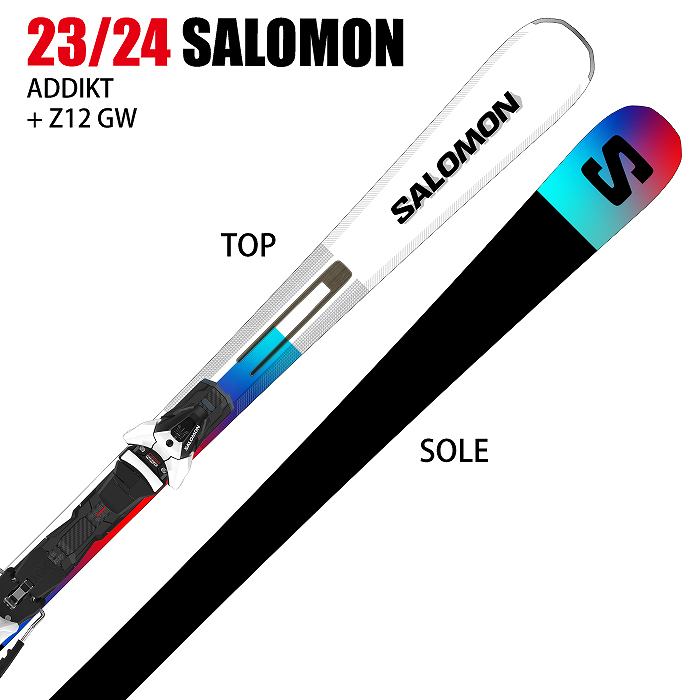 サロモン スキー板 2024 SALOMON ADDIKT + Z12 GW アディクト ビンディングセット  23-24-モリヤマスポーツ公式オンラインストア