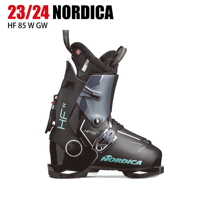 ノルディカ スキーブーツ 2024 NORDICA HF 85 W GW BK/ANT/GRN エイチエフ リアエントリー  23-24-モリヤマスポーツ公式オンラインストア