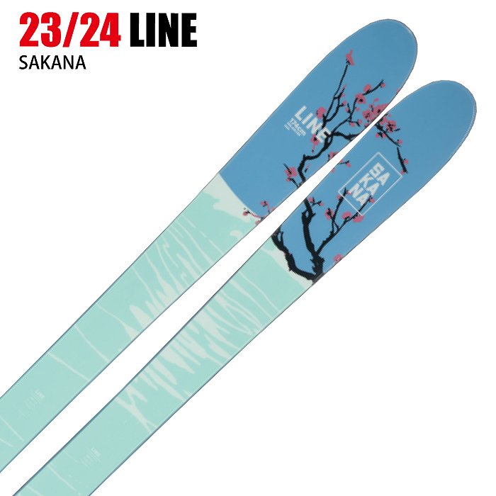 ライン スキー板 2024 LINE SAKANA サカナ 板単品 23-24 | スキー