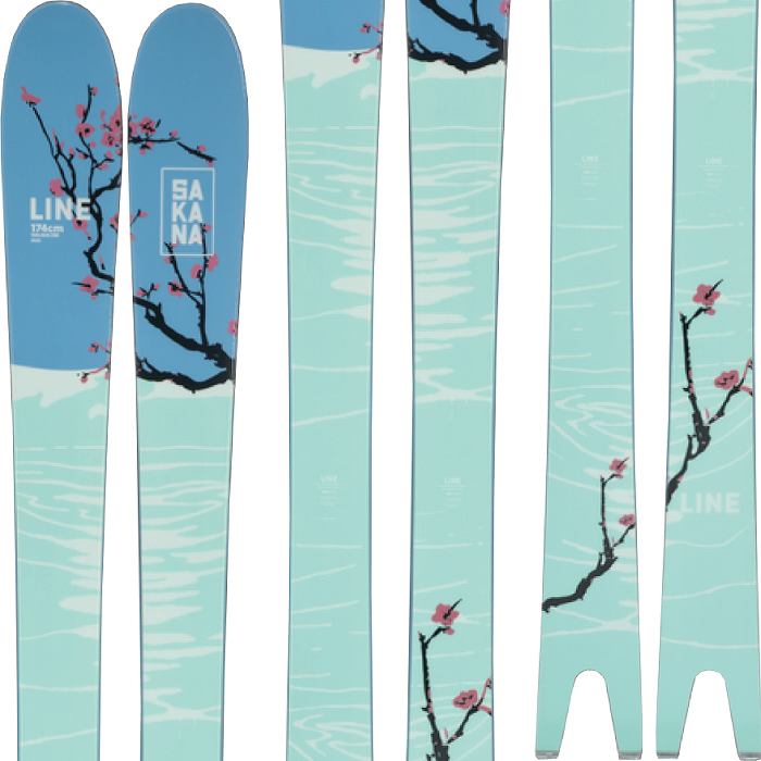 ライン スキー板 2024 LINE SAKANA サカナ 板単品 23-24 | スキー