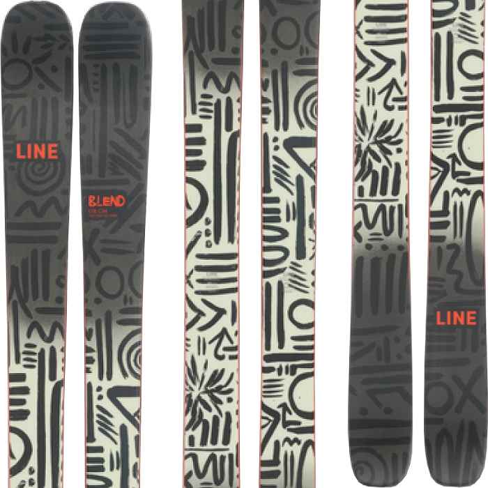 ライン スキー板 2024 LINE BLEND ブレンド 板単品 23-24-モリヤマスポーツ公式オンラインストア