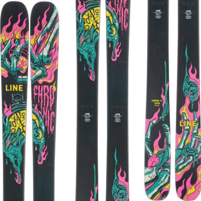 スキー2点セット]ライン スキー板 2024 LINE CHRONIC 94 + 24 ARMADA