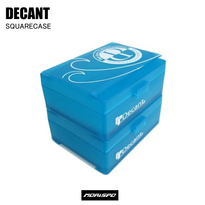 Decant デキャント デカント Squarecase スクエアケース ブルー サーフィン 小物入れ サーフアクセサリー ワックス 収納 サーフ St 夏物用品 モリヤマスポーツ公式オンラインストア