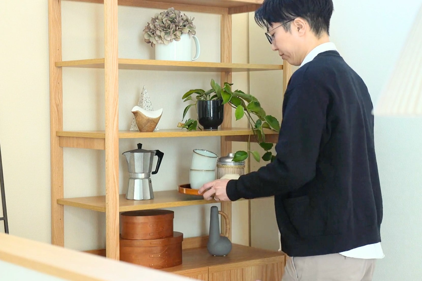 アルク キャビネット シェルフ ダイニングボード カップボード キッチンボード 食器棚 木製