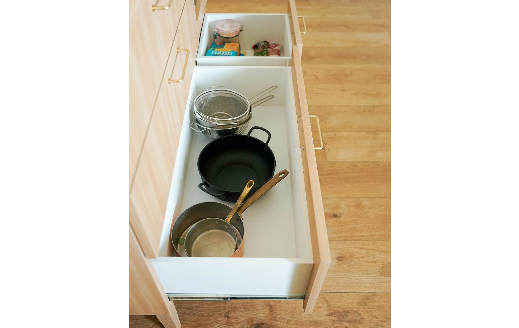イフ 食器棚 キッチンボードグ カウンターボード カウンター ナチュラル ブラウン 収納家具 北欧 カップボード 木製 モールガラス 国産家具