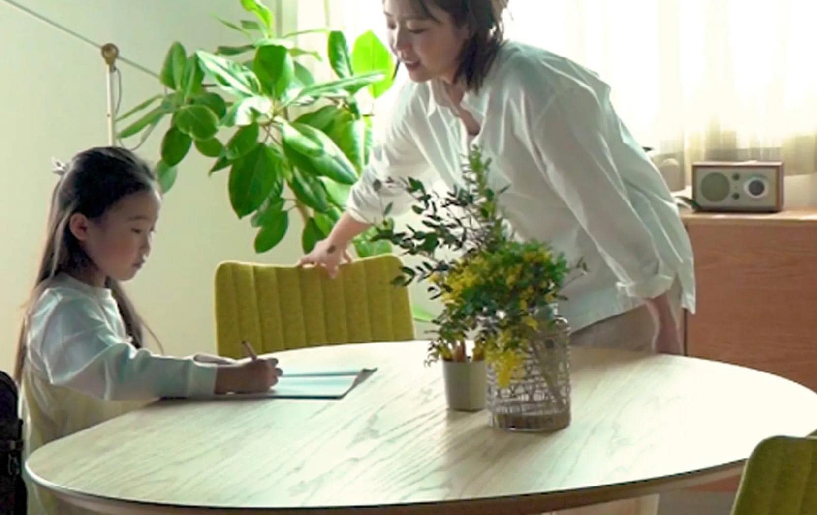 ミラージュ テーブル140cm 突板天板 | mirage | モリタインテリア工業